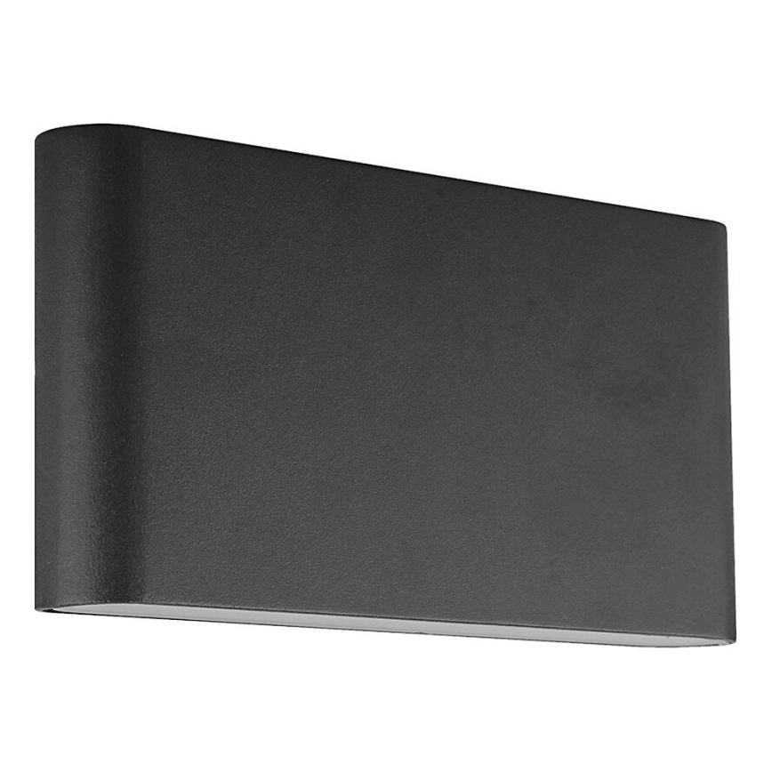 Prezent 31318 - Udendørs LED væglampe MAER 2xLED/5W/230V IP44 sort