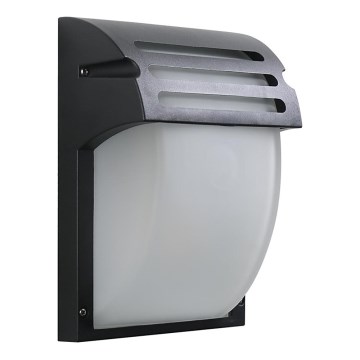 Prezent 39038 - Udendørs væglampe AMALFI 1xE27/60W/230V IP44 sort