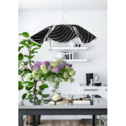 Prezent 41 - Pendel med nedtræk LYRA GLASS 1xE27/60W/230V