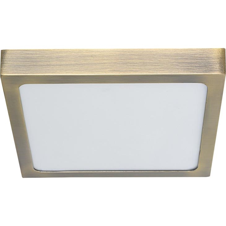 Prezent 49063 - LED loftlampe LENYS LED/15W/230V 4000K 17,5x17,5 cm messing