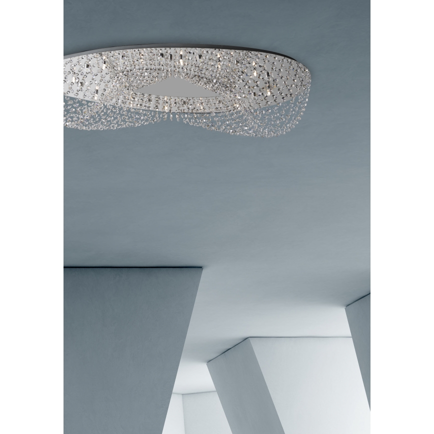 Prezent 69048 - Loftlampe ELIPTHON 12xG9/33W/230V