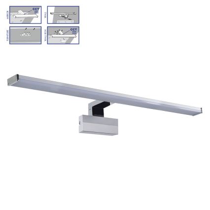 Prezent 70228 - LED spejllampe til badeværelse TREMOLO PLUS LED/12W/230V IP44 3000/4000K 78 cm