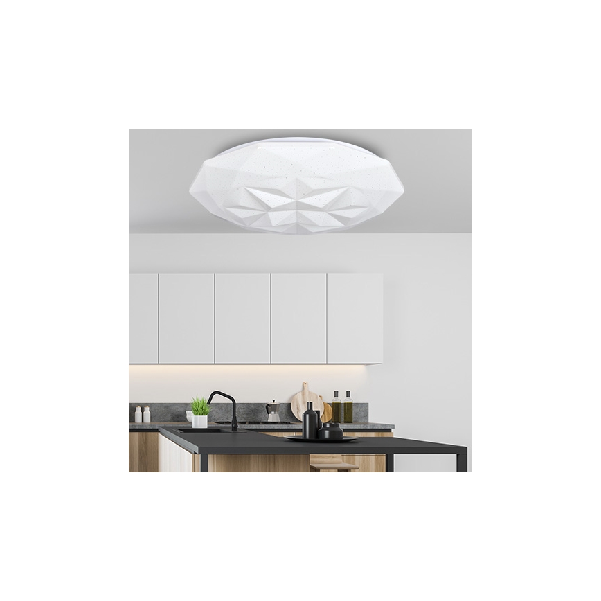 Prezent 71325 - LED loftlampe ARCTYK LED/35W/230V diameter 39,5 cm