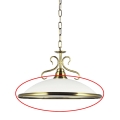 Prezent 75351 - Erstatningsglas til lysekrone VIOLA E27