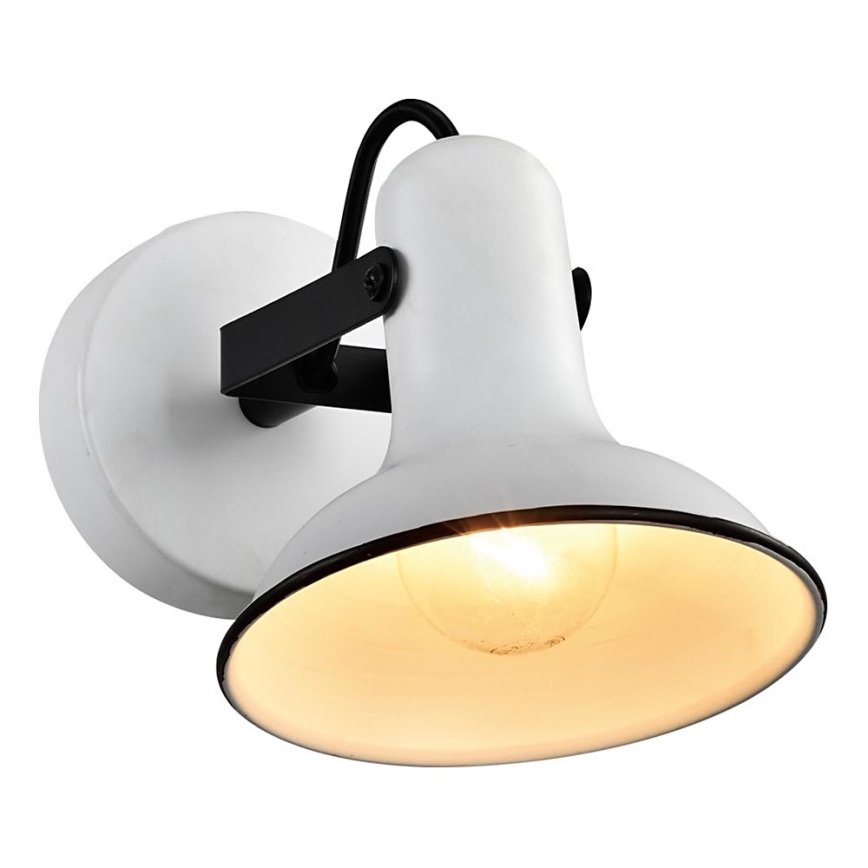 Prezent 75473 - Vægspot ANDORA 1xE14/40W/230V hvid