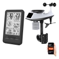 Professionel vejrstation med LCD-display 5V/2xAA + 3xAA + 2xAA Wi-Fi Tuya