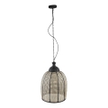 PTMD - Kædeophængt lysekrone BAYU 1xE27/40W/230V Ø 37 cm