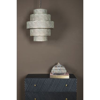 PTMD - Kædeophængt lysekrone NARINDE 1xE27/40W/230V Ø 40 cm