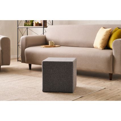 Puf CUBI 40x40 cm antracit