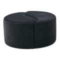 Puf JING Ø 80 cm, antracit
