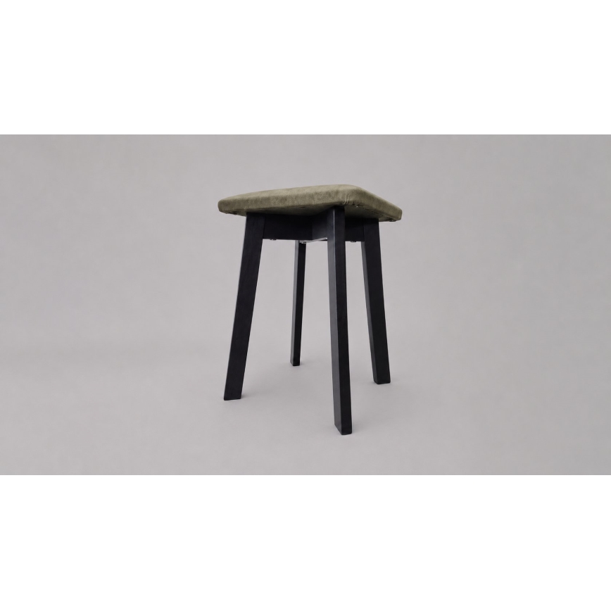 Puf LUBE 36x36 cm sort/grøn