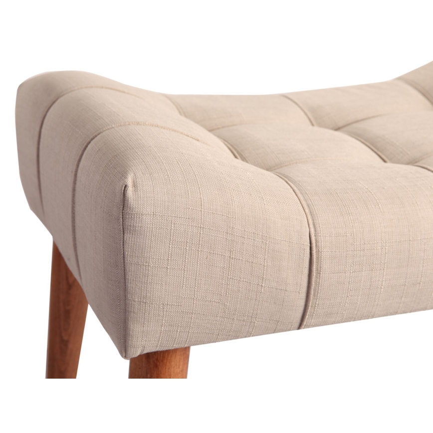 Puf LUMI 40x58 cm cremefarvet