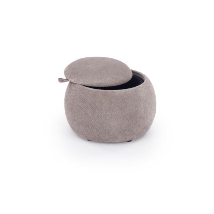 Puf PAKS Ø 50 cm, grå