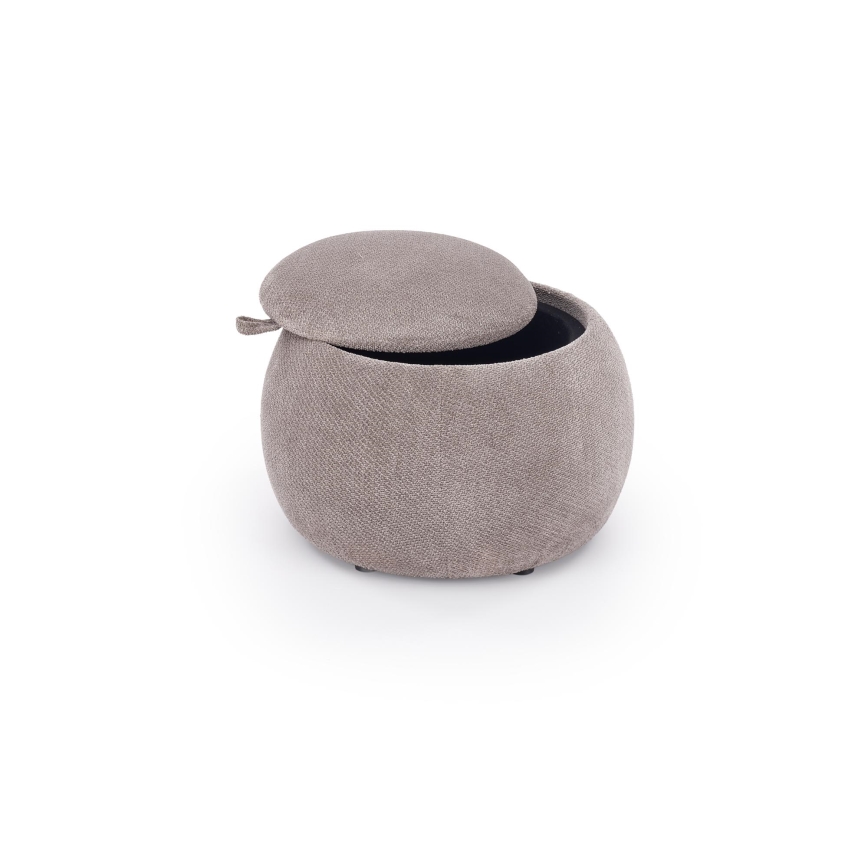 Puf PAKS Ø 50 cm, grå