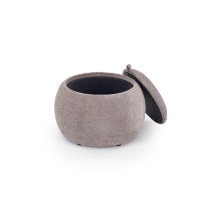 Puf PAKS Ø 50 cm, grå