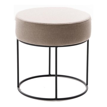 Puf RELO Ø 40 cm beige