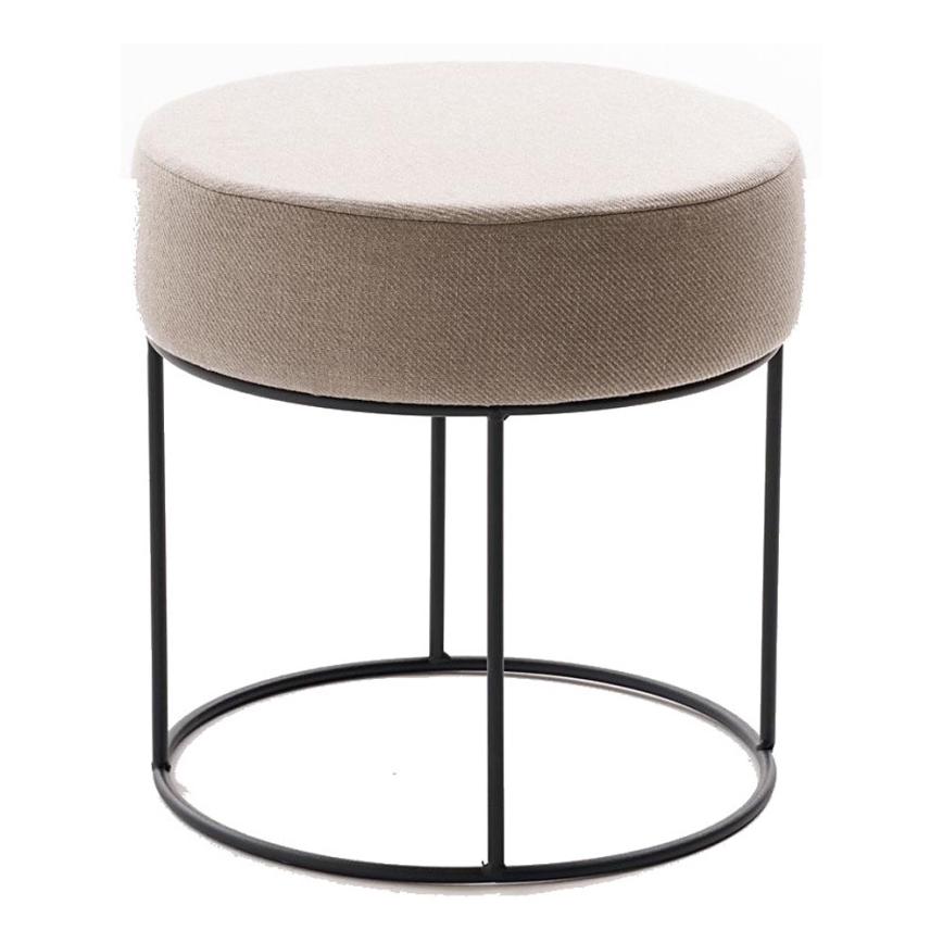 Puf RELO Ø 40 cm beige