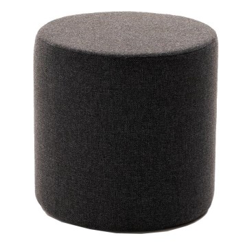 Puf RONDO Ø 40 cm grå
