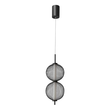 PUMA LED/10W/230V LED Pendel, 14 cm, sort