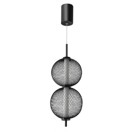 PUMA LED/10W/230V LED Pendel, 14 cm, sort