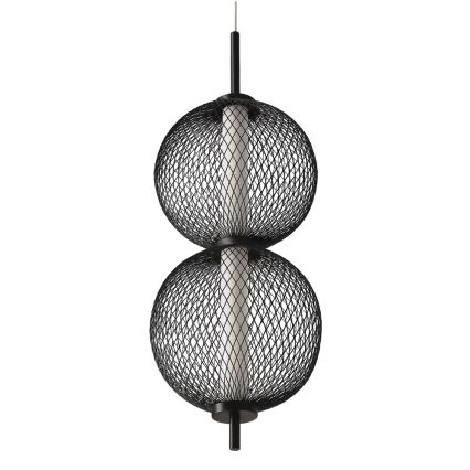 PUMA LED/10W/230V LED Pendel, 14 cm, sort