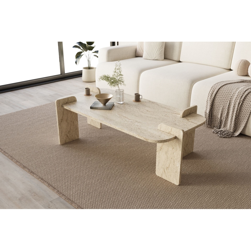 PURO sofabord 120 x 60 cm, beige