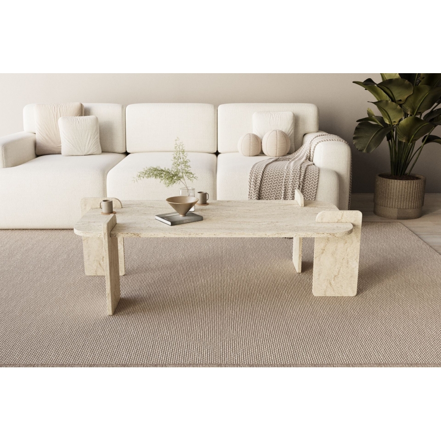 PURO sofabord 120 x 60 cm, beige