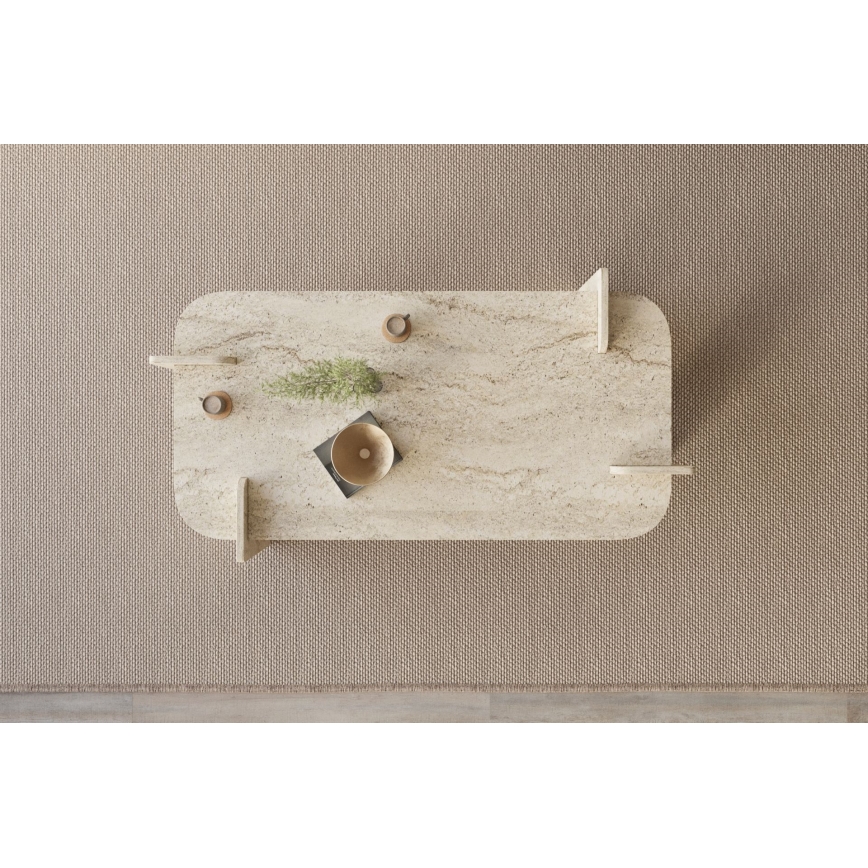 PURO sofabord 120 x 60 cm, beige
