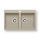 Pyramis 70053101 - Køkkenvask SPARTA 78x50 cm granit/beige
