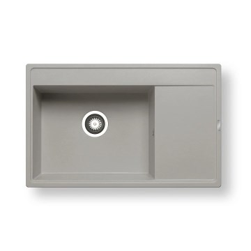Pyramis 70058701 - Køkkenvask CAMEA 79x50 cm granit/grå