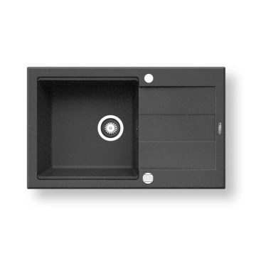 Pyramis 70083701 - Køkkenvask SPARTA PLUS LUX 78x48 cm granit/sort