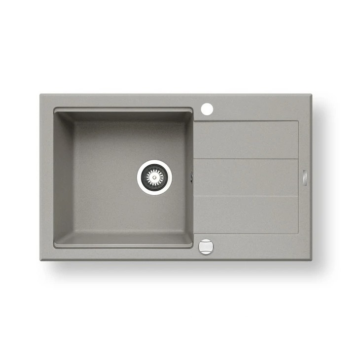 Pyramis 70083801 - Køkkenvask SPARTA PLUS LUX 78x48 cm granit/grå