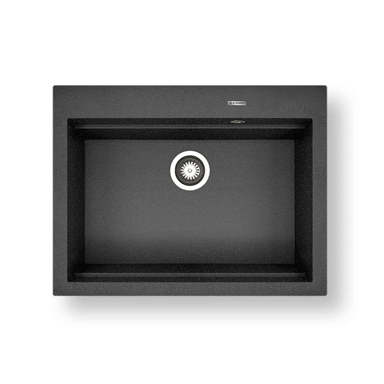 Pyramis 70094201 - Køkkenvask SIROS 67x51,5 cm  granit/sort