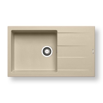 Pyramis 70107311 - Køkkenvask ATHLOS 86x50 cm granit/beige