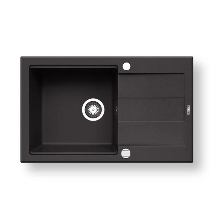 Pyramis 70167101 - Køkkenvask SPARTA PLUS LUX 78x48 cm granit/sort