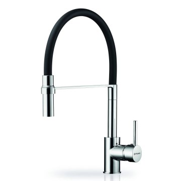 Pyramis 90939801 - Hane m. fleksibel arm SERINA krom/sort