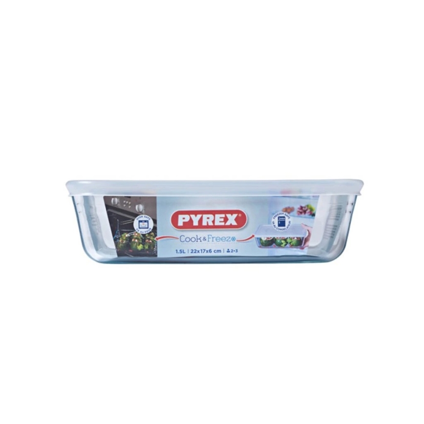 PYREX glasbeholder til fødevarer 1,5 l
