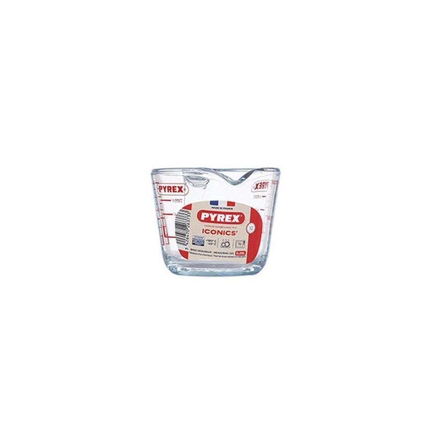 PYREX glasmålebæger 0,25 l