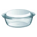 PYREX ovnfast fad med låg, 3 l