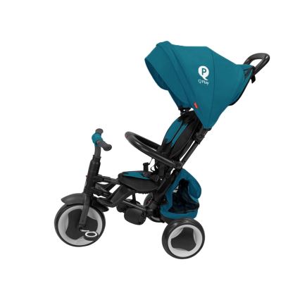 QPlay - 3-i-1 børnetrehjuler RITO EVA PLUS turkis