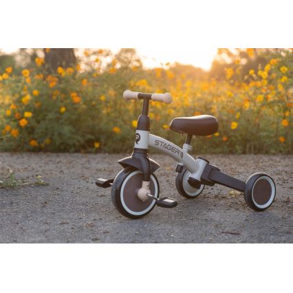 QPlay - 3-i-1 børnetrehjuler STAGER beige