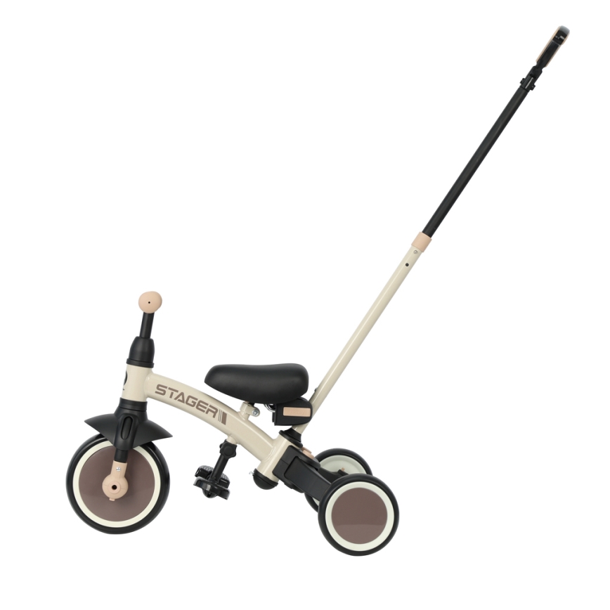 QPlay - 3-i-1 børnetrehjuler STAGER beige