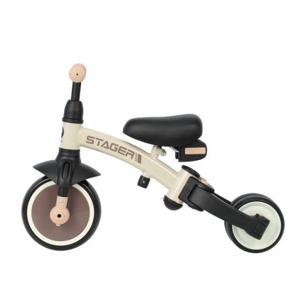 QPlay - 3-i-1 børnetrehjuler STAGER beige