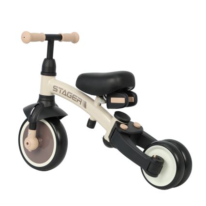 QPlay - 3-i-1 børnetrehjuler STAGER beige