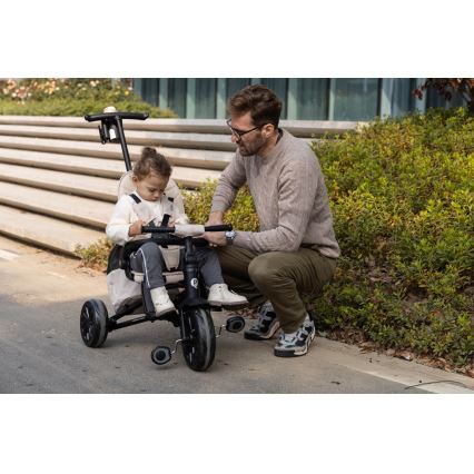 QPlay - 5-i-1 børnetrehjul NOVA MAX beige