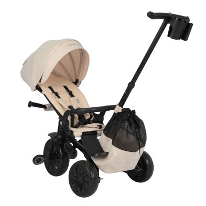 QPlay - 5-i-1 børnetrehjul NOVA MAX beige