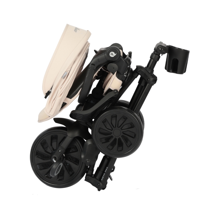 QPlay - 5-i-1 børnetrehjul NOVA MAX beige