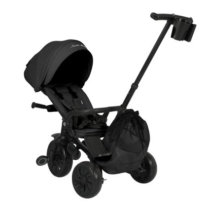 QPlay - 5-i-1 børnetrehjul NOVA MAX, sort