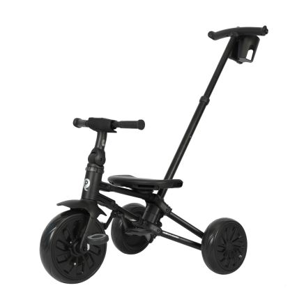 QPlay - 5-i-1 børnetrehjul NOVA MAX, sort