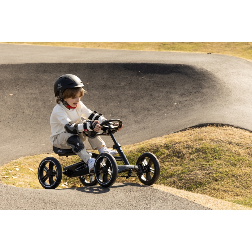 QPlay - Børne-ATV GO KART sort